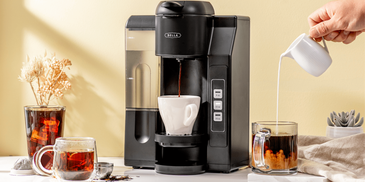 Bella's regularly 80 Dual Brew Coffee Maker with 40ounce reservoir