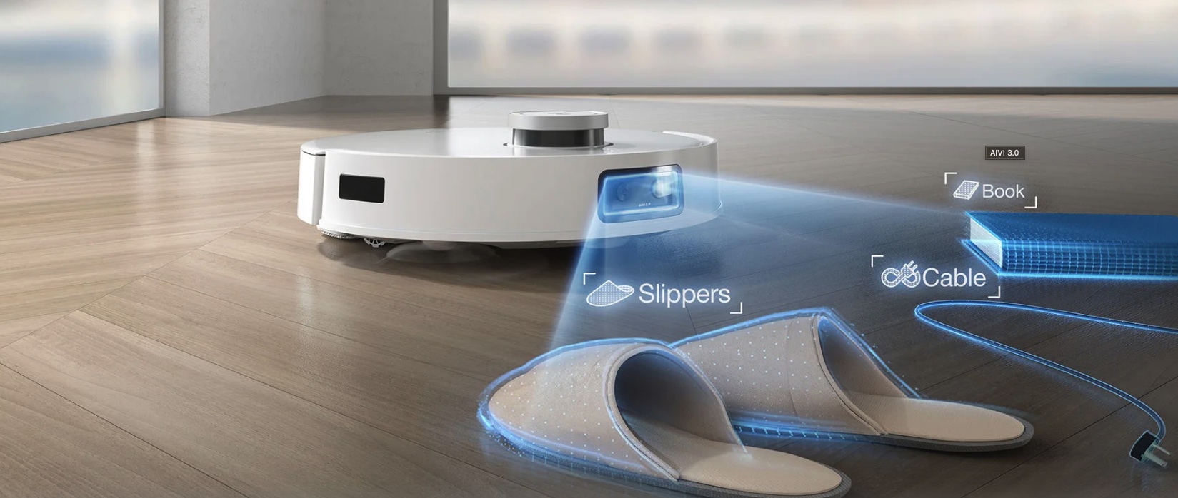 ECOVACS' smart allinone T10 OMNI robot vacuum and mop cleans itself