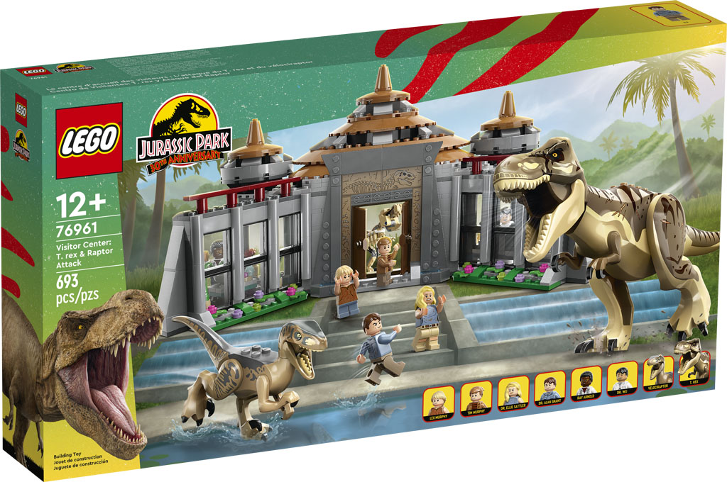 LEGO Jurassic Park 30th anniversary sets revealed