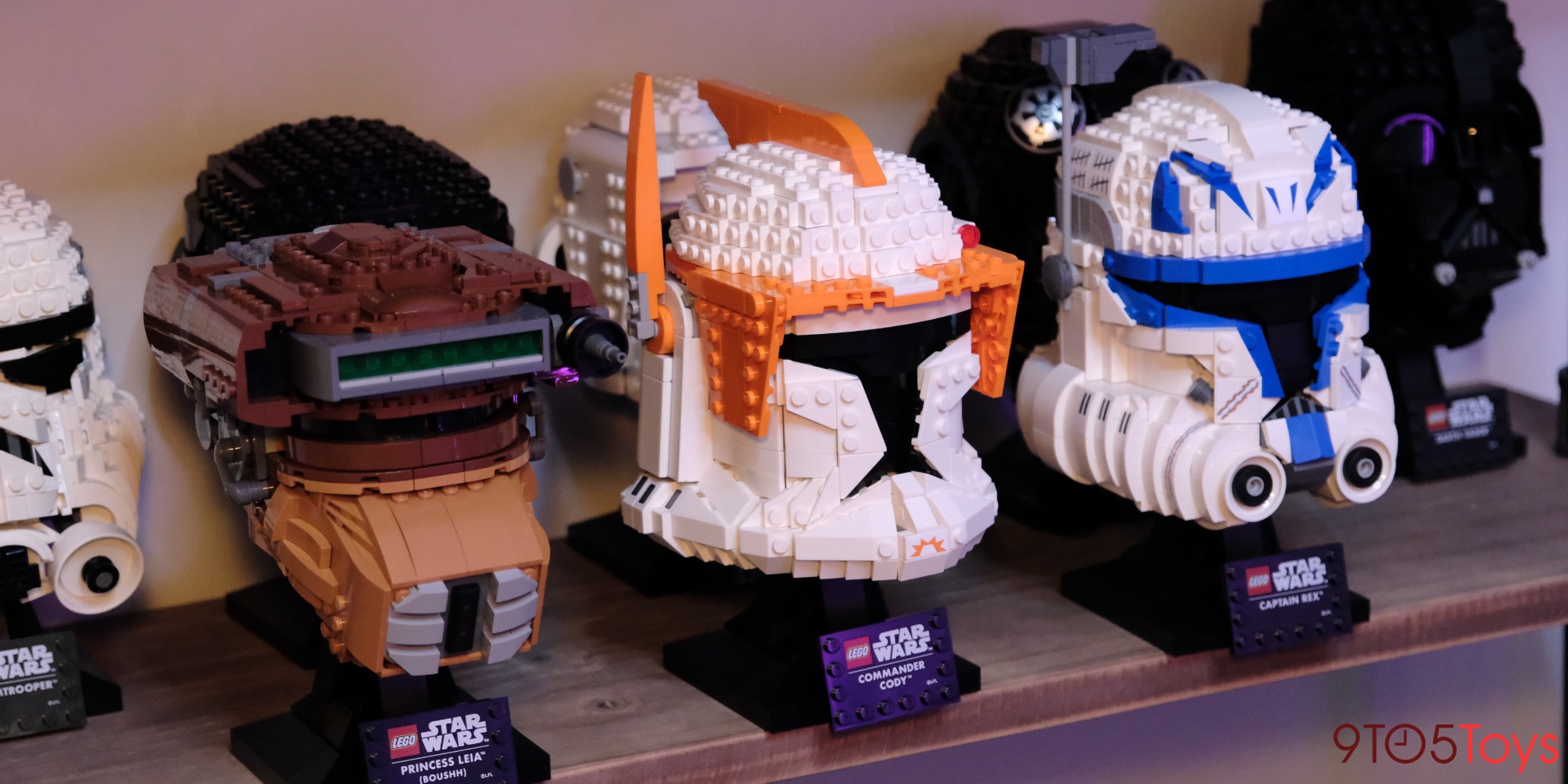 Lego stormtrooper helmets got worse IMO, the new one (right one