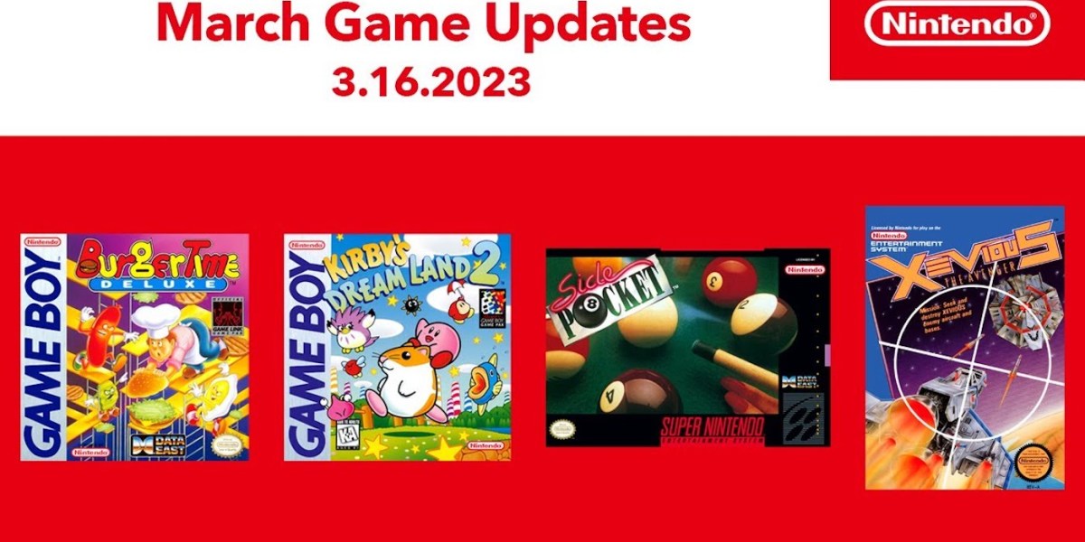 New Game Boy Switch Online titles
