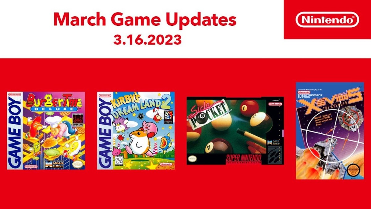 New Game Boy Switch Online titles