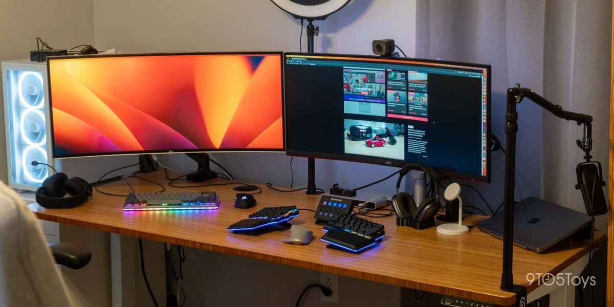 Gaming Desk, EASY UPGRADABILITY – Upgrade your gaming desk with our gaming  desk accessories (buy separately), you now have the perfect battle station