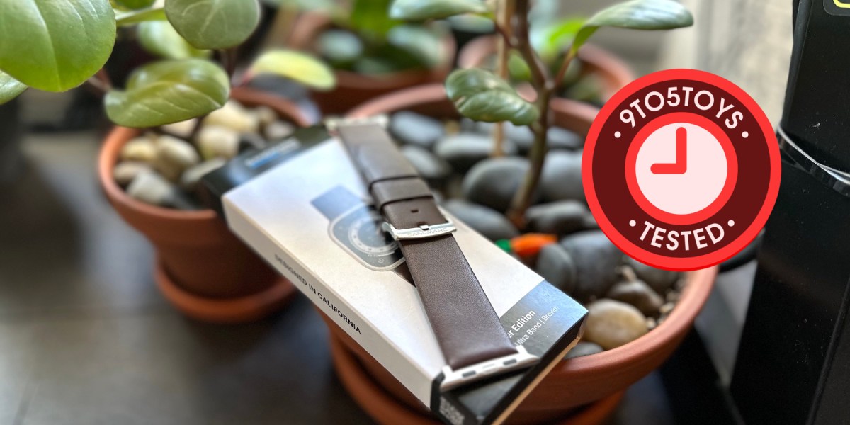 SANDMARC leather Apple Watch band review