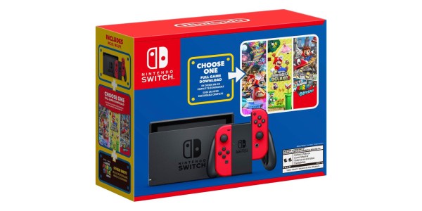 Switch Mario Choose One Console Bundle