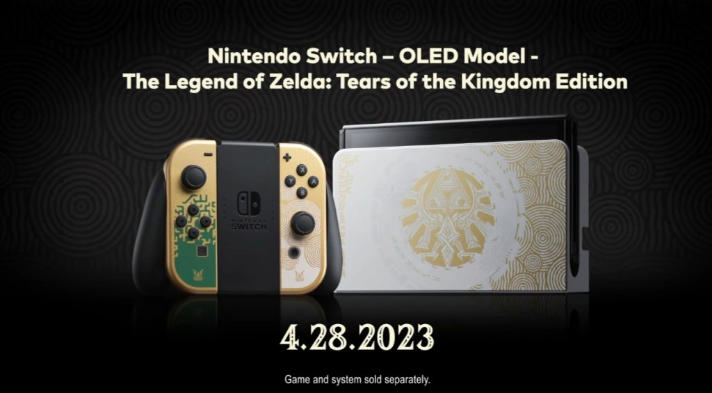Zelda Tears of Kingdom OLED Switch