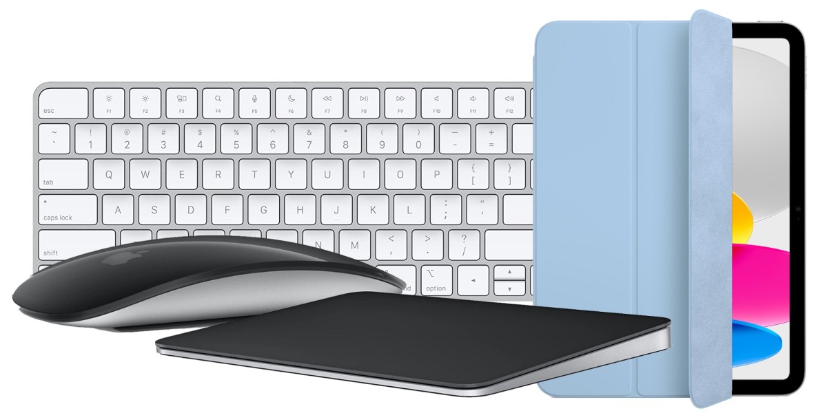 a computer mouse and keyboard