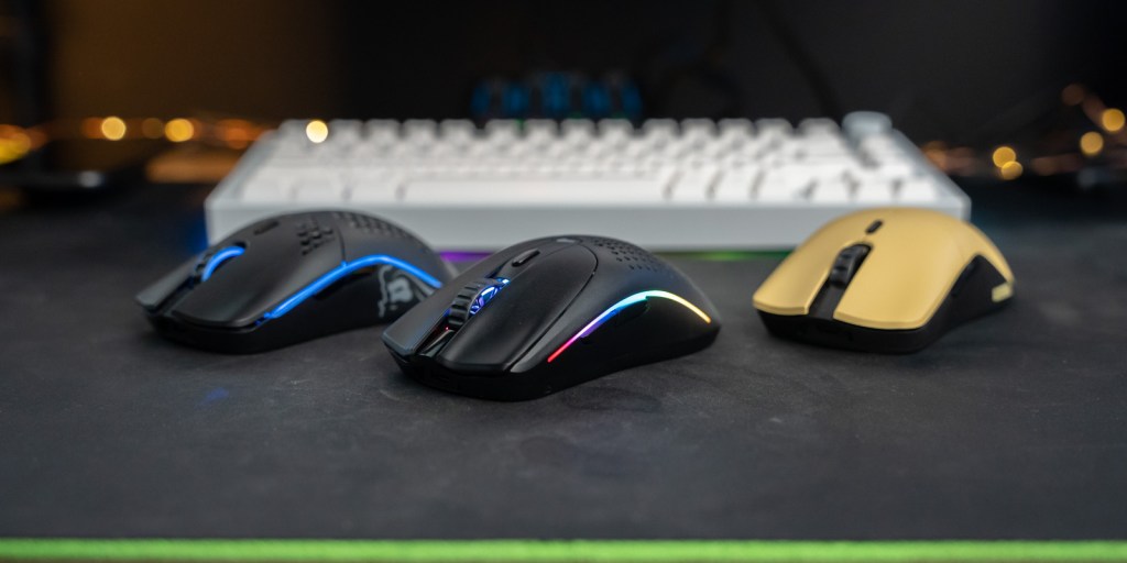 The full-size wireless Model O mice from Glorious.