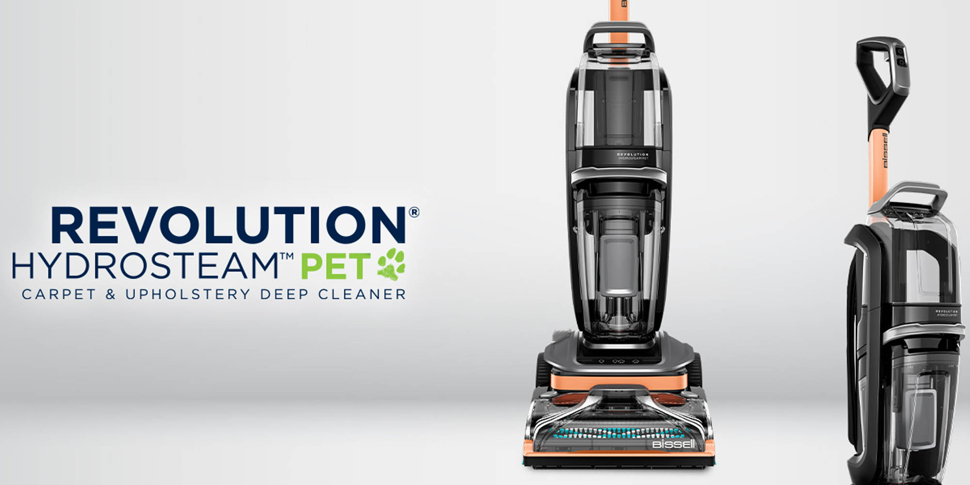 BISSELL's Revolution HydroSteam Carpet Cleaner now available