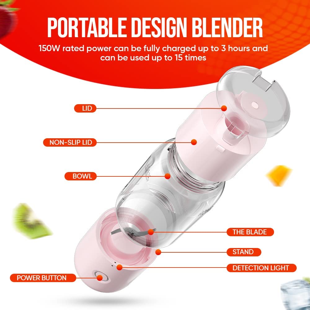 Bojurgle's wireless blender whips up protein shakes and smoothies anywhere  at just $31