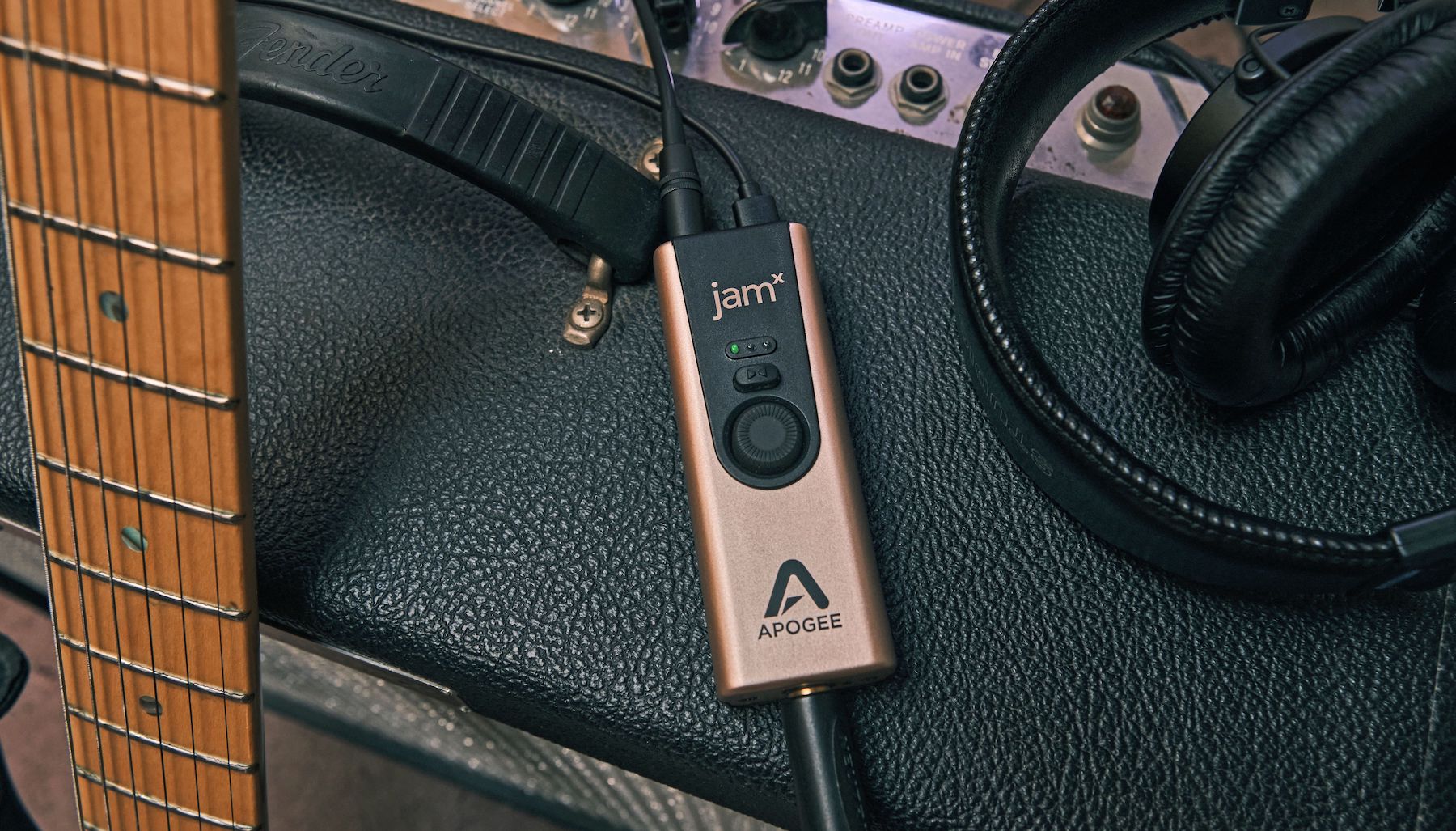 New Jam X guitar interface from Apogee debuts today