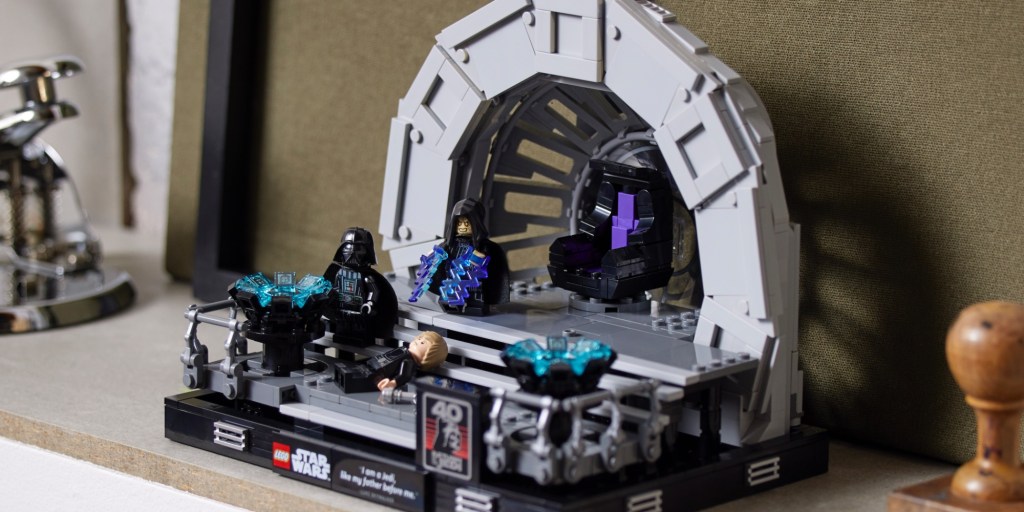 Full lineup of the LEGO Star Wars Diorama collection officially
