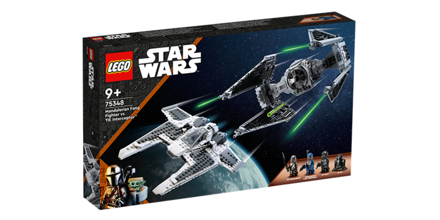 tie fighter to tie interceptor lego