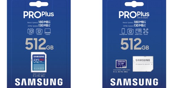 New Samsung microSD cards