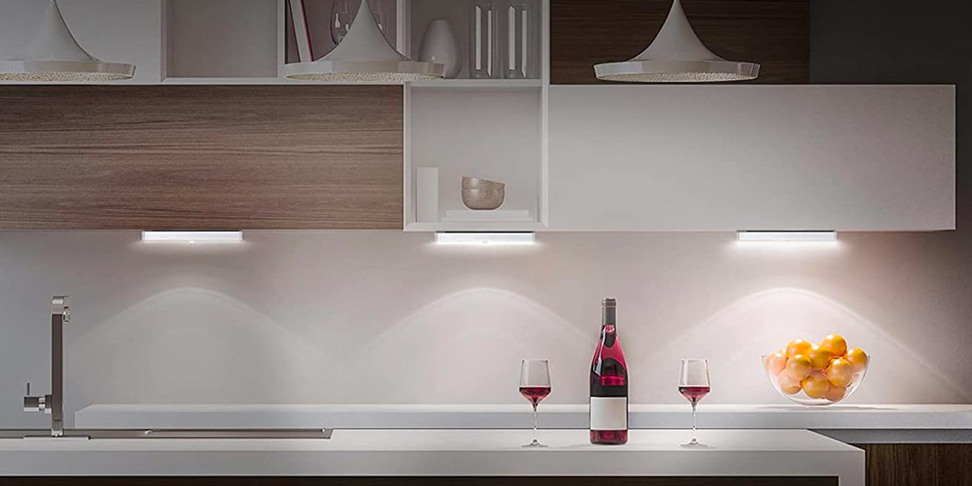 Add five rechargeable motion-sensing LED lights to your kitchen for $28 ...