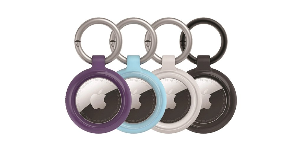 Coque Lumen Series d'OtterBox pour AirTag - Noir - Apple (BE)