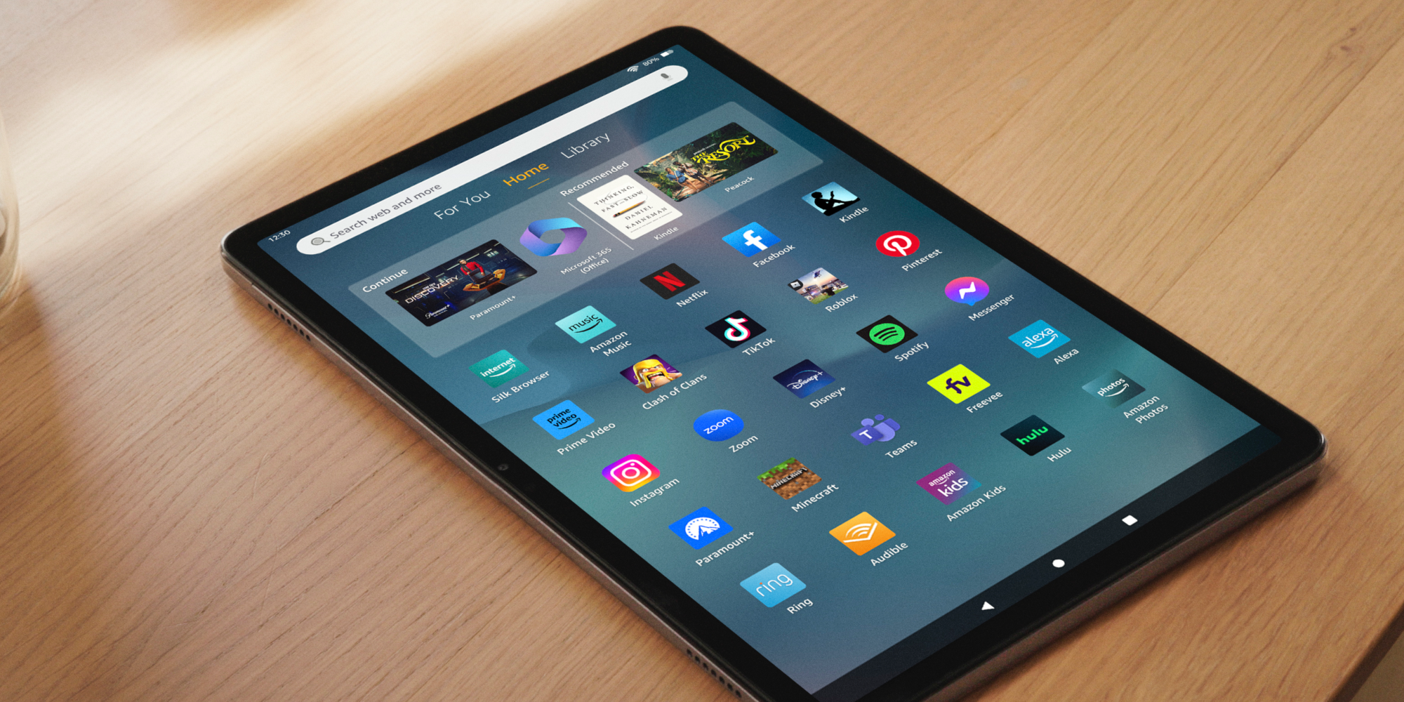 Amazon's upgraded 128GB Fire Max 11 tablet (without ads) now at 