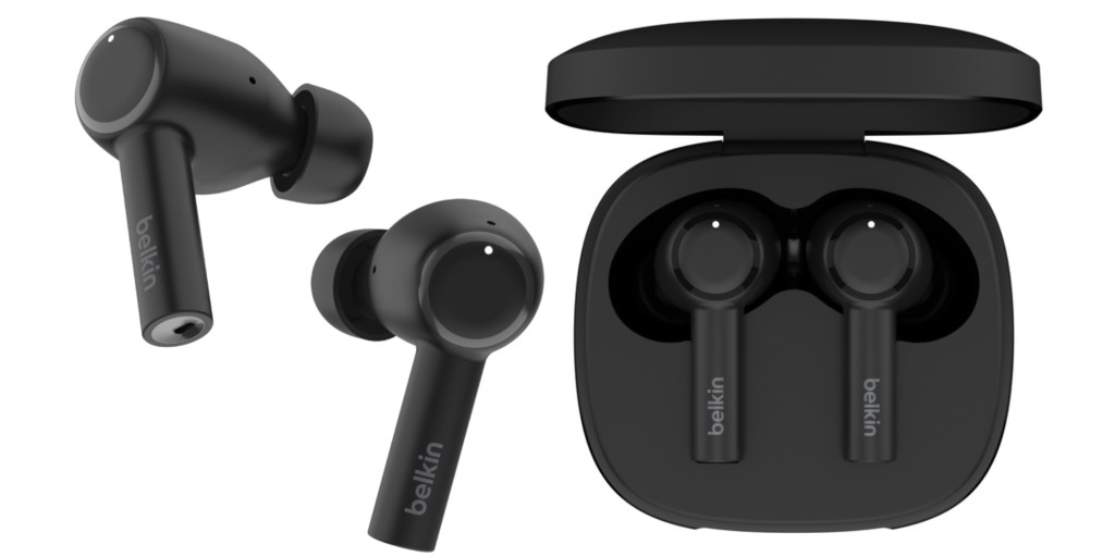 debut earbuds audio SoundForm multipoint Belkin Pulse with