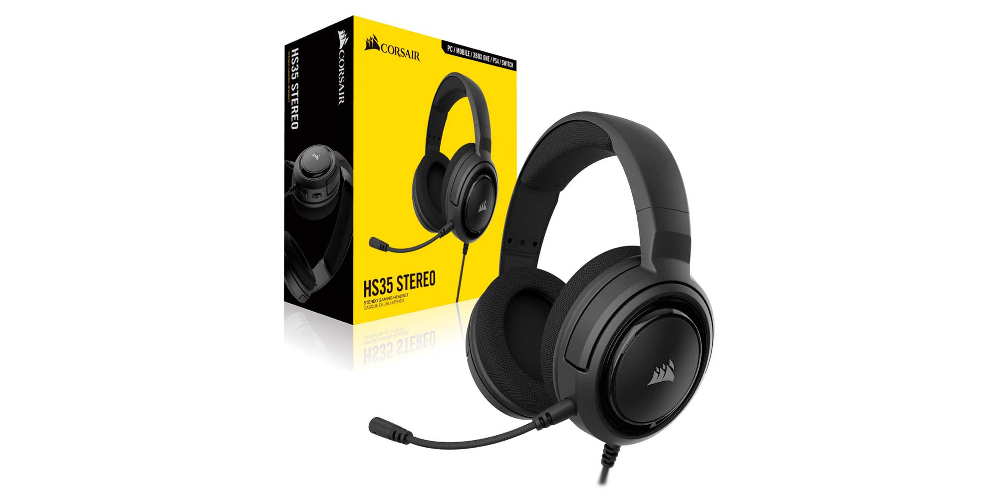 Save 20% on CORSAIR's HS35 Stereo Wired Gaming Headset in return to year  low of $40