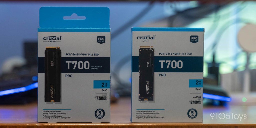 Crucial 4TB Gen5 NVMe M.2 SSD - Up to 12,400 MB/s, DirectStorage, Heatsink  - For Gaming, Video Editing & Design