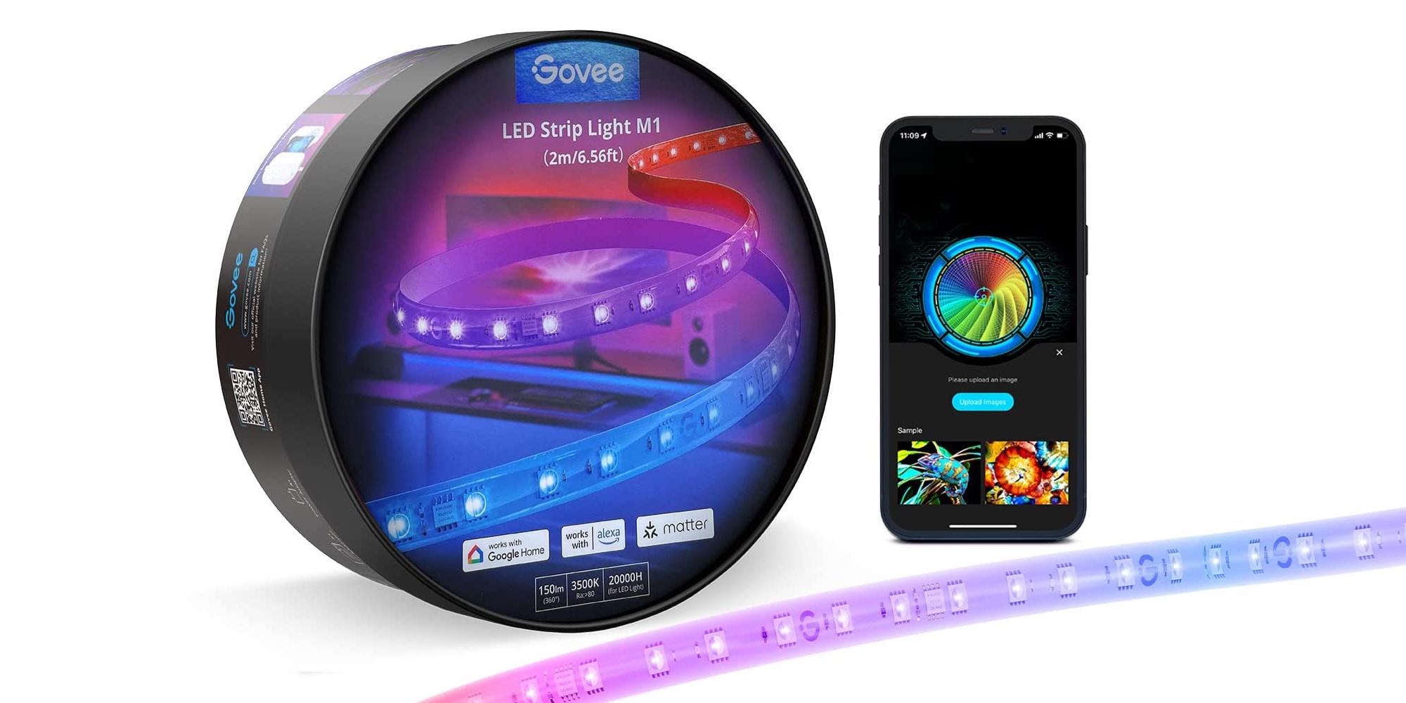 Govee's new multicolor light strip is long and syncs with your music - The  Verge