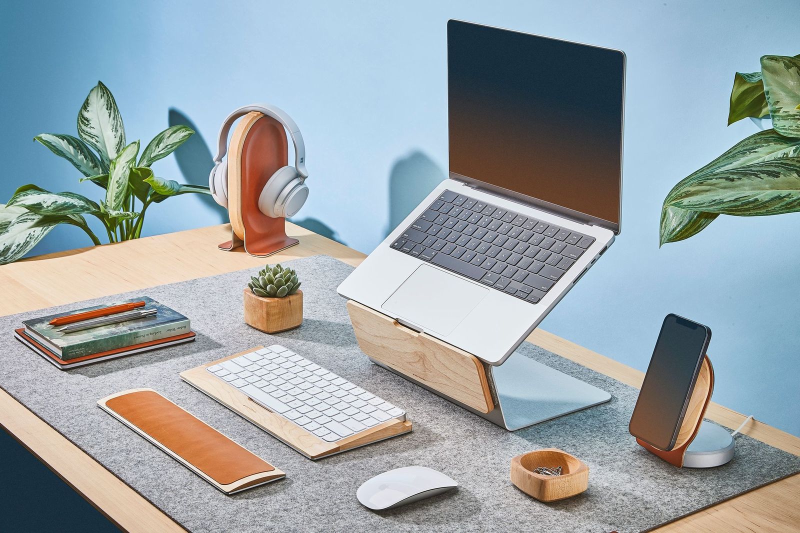 Here is the gorgeous new Grovemade Wood Laptop Riser