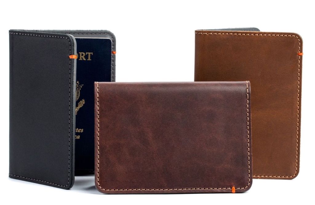 Hadmade Leather Passport Wallet