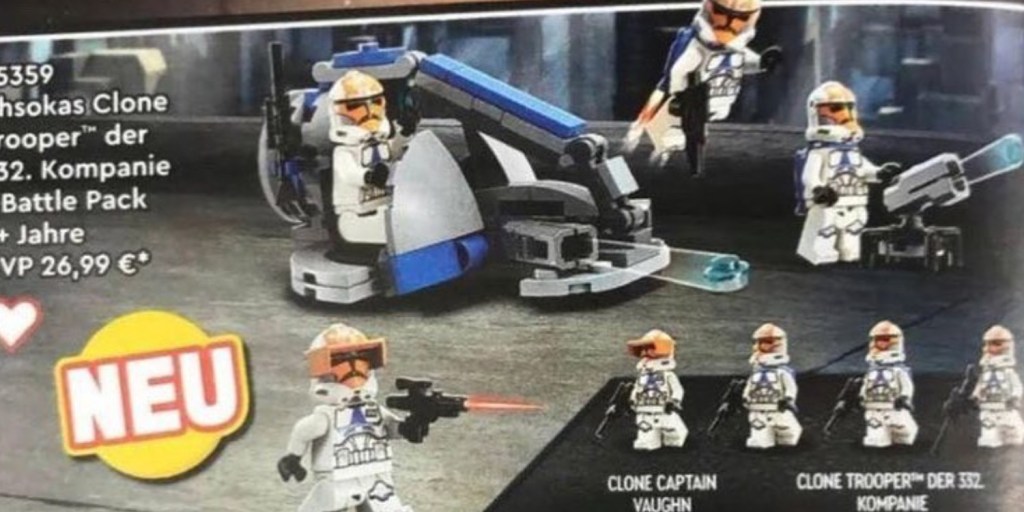 LEGO Swamp Speeder 332nd Clone Troopers
