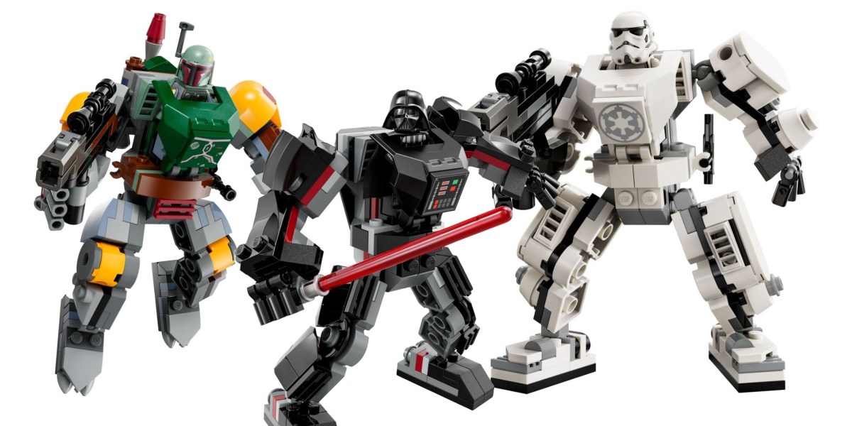 LEGO Star Wars mechs