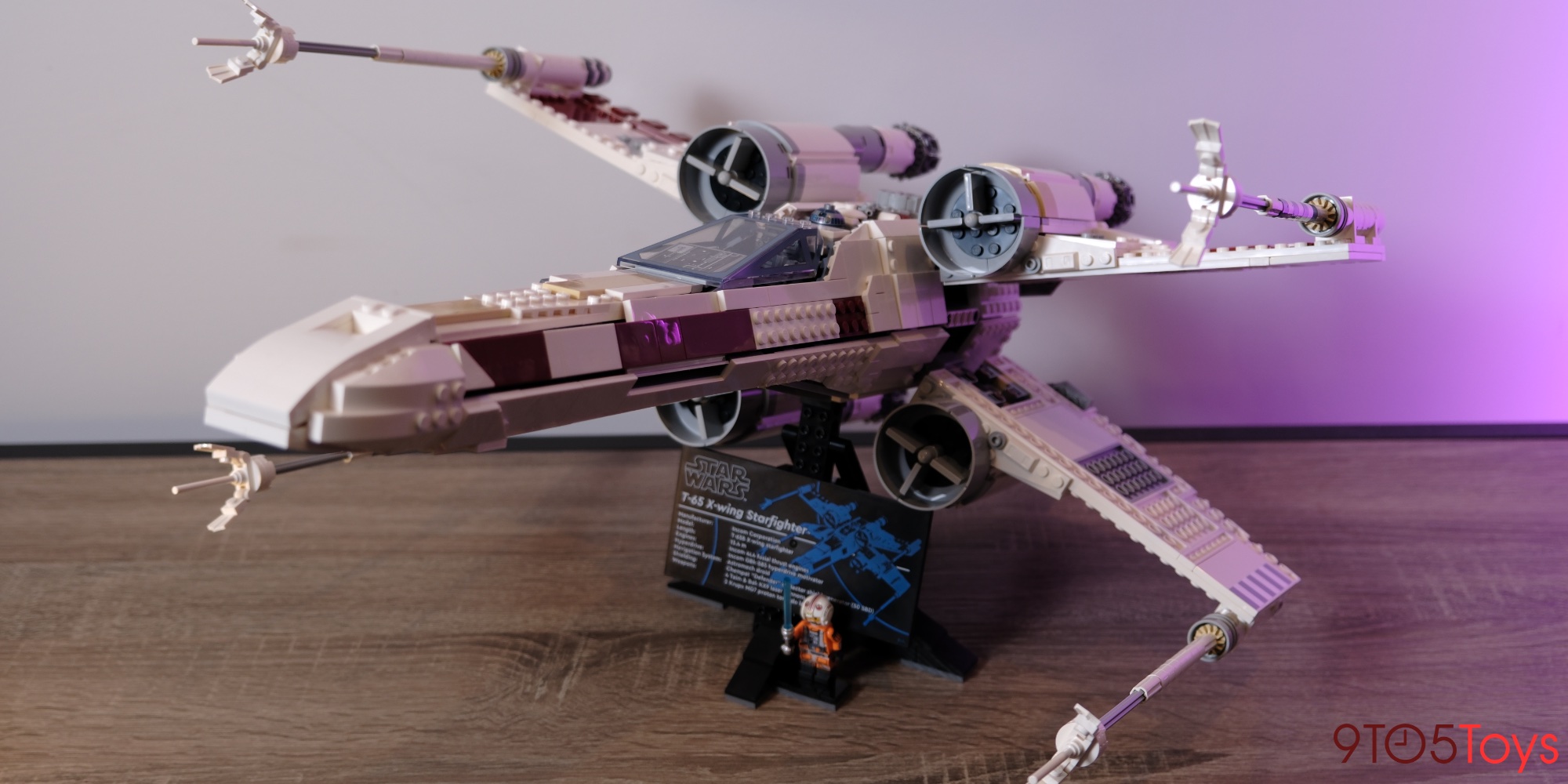 Life-sized Star Wars X-Wing fighter is world's largest LEGO model