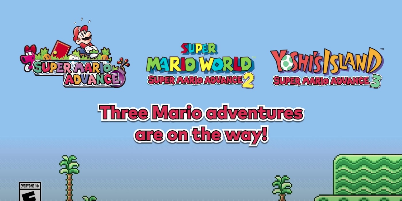 3 GBA Mario Games Coming to Nintendo Switch Online Next Week
