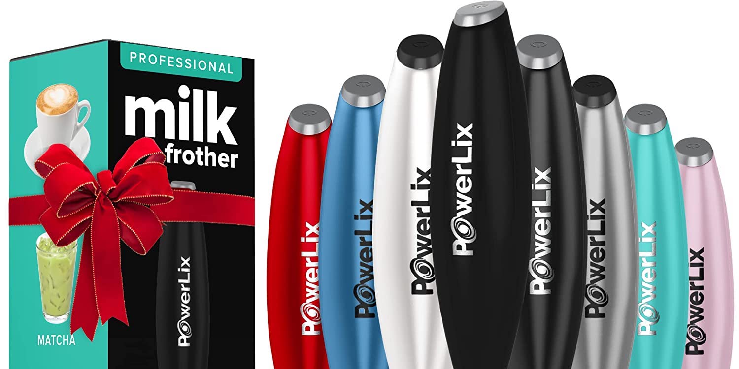 Home lattes await with PowerLix's popular milk Frother down at $8