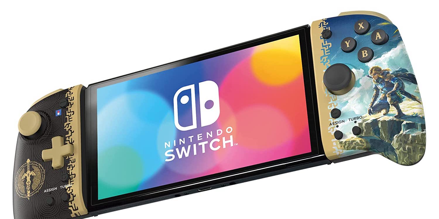 For Nintendo Switch OLED JoyCon Zelda Tears of the Kingdom Holder Charging  Grip