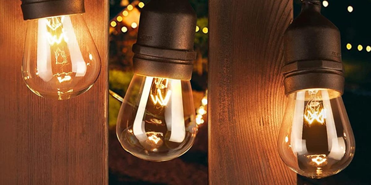 Get your patio Memorial Dayready with this 48foot outdoor Edison