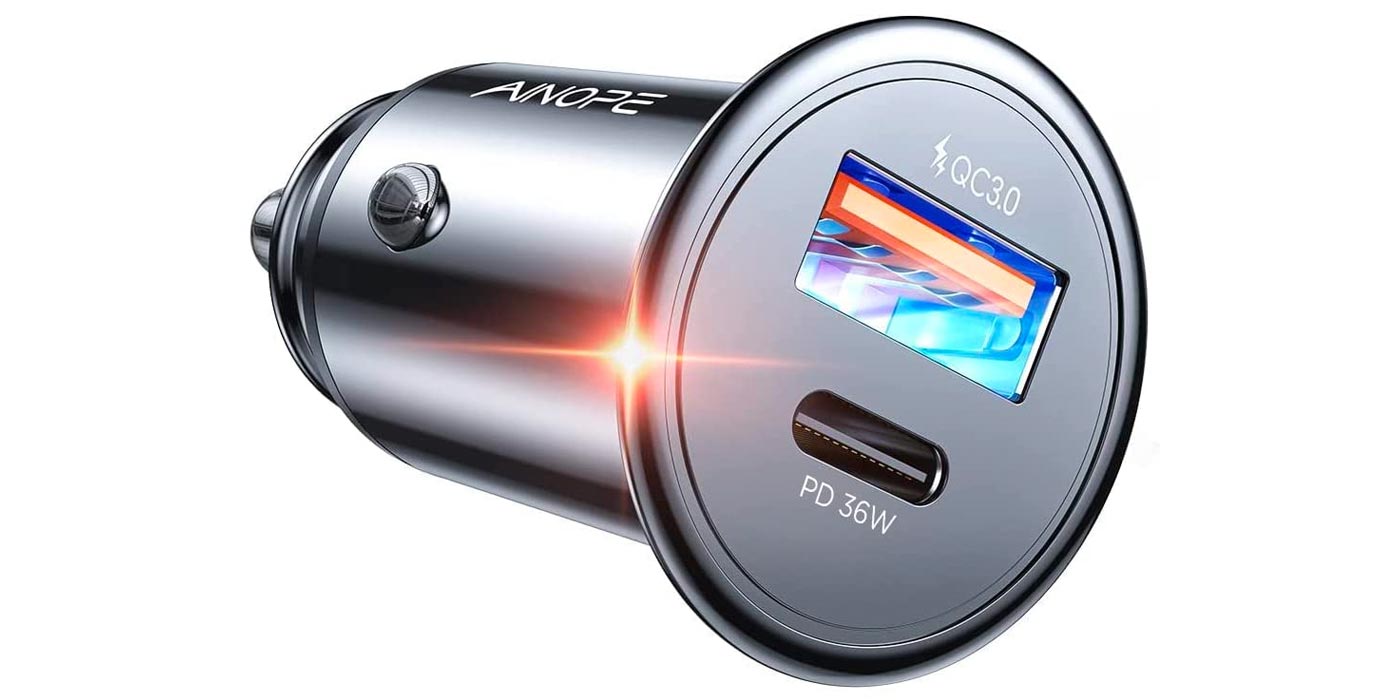 Smartphone Accessories: AINOPE 54W USB-C/A Car Charger $7.50 (50% off), more