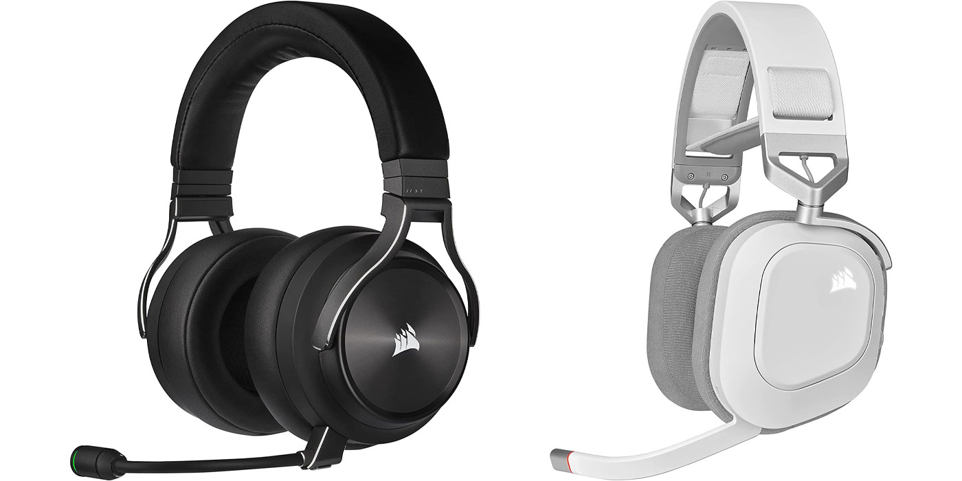 Upgrade your setup with CORSAIR's wireless HS80 RGB or VIRTUOSO XT headsets  from $120