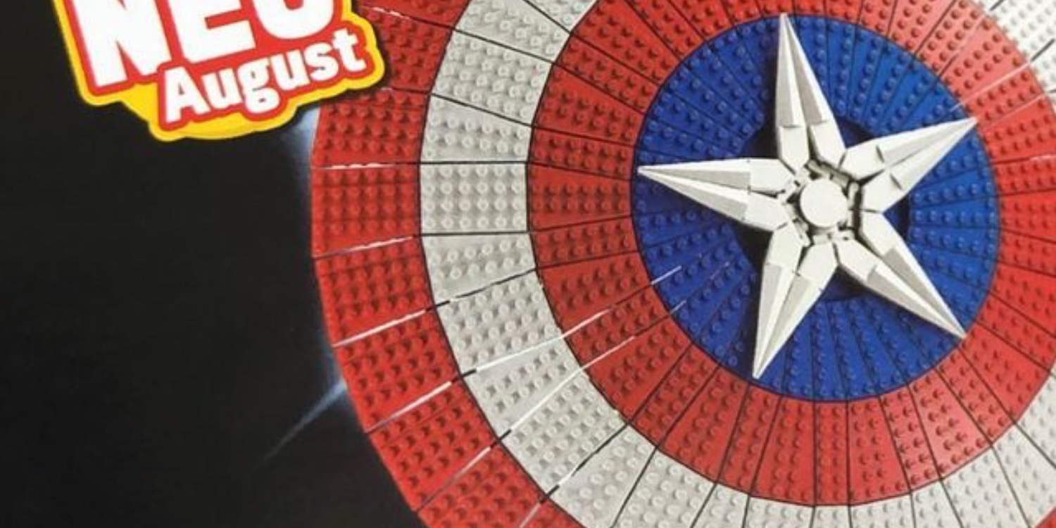 Here's our first look at LEGO's new 3,100piece Captain America shield set