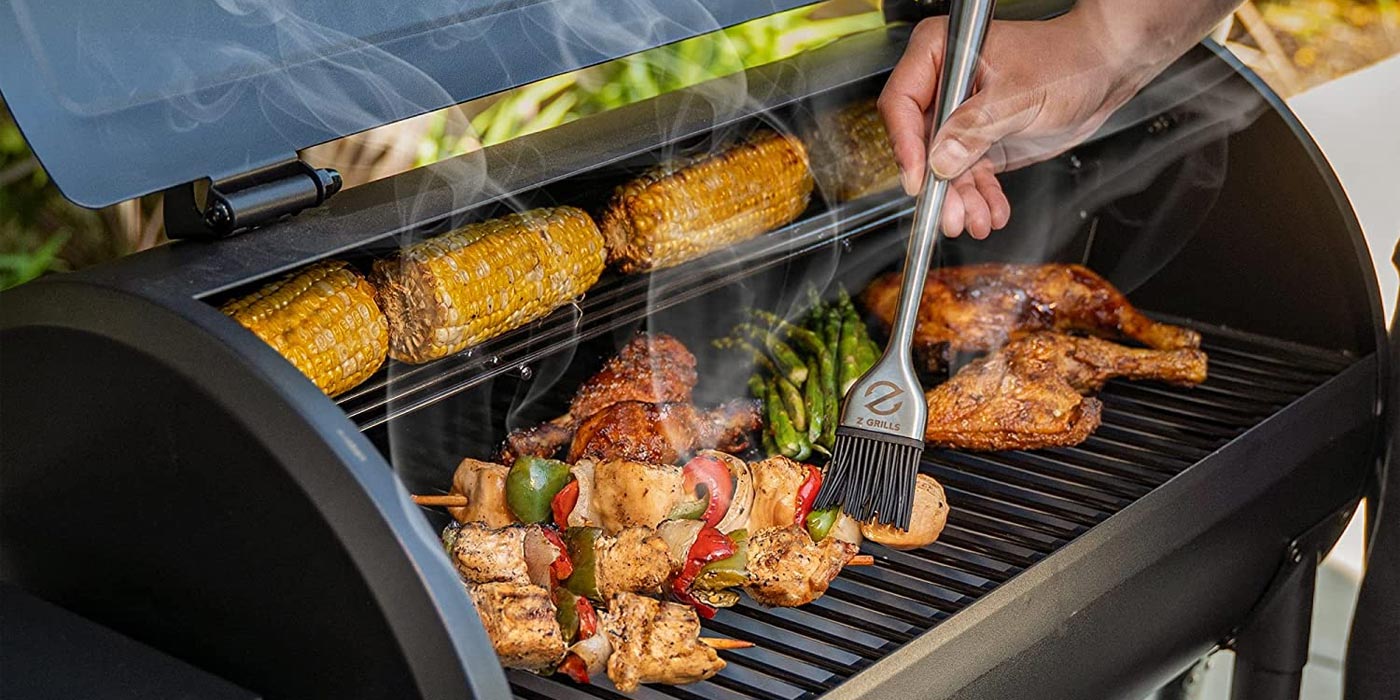 Z GRILLS' 553square inch pellet grill/smoker upgrades summer cookouts