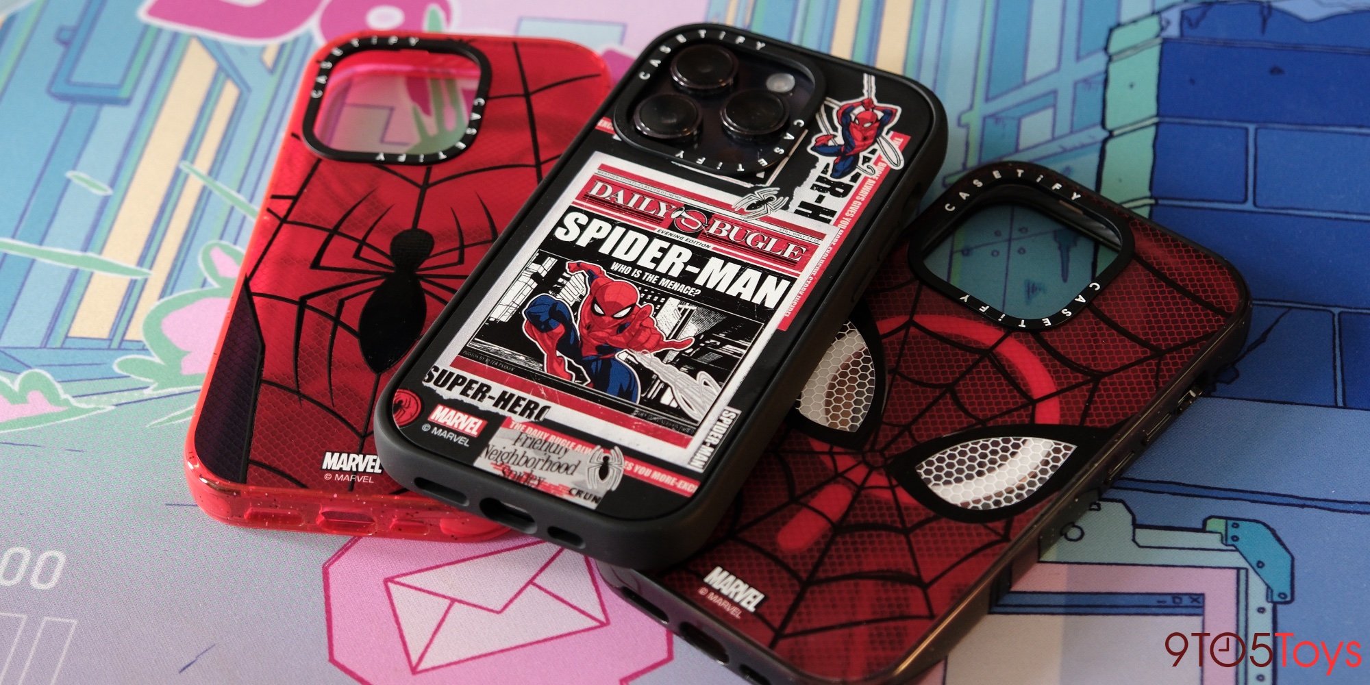 CASETiFY Spider-Man iPhone 14 cases excite with fun designs