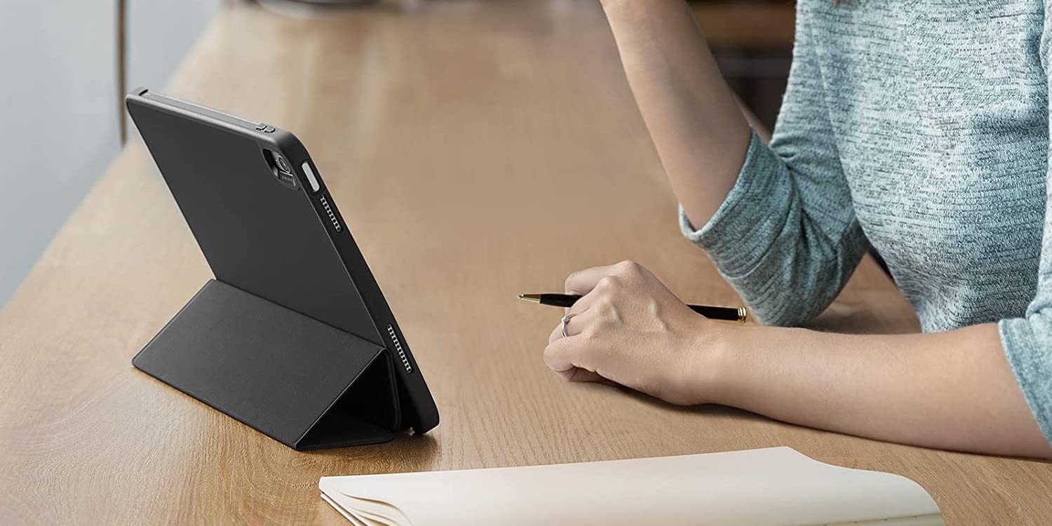 ESR Pencil Trifold iPad Stand Case