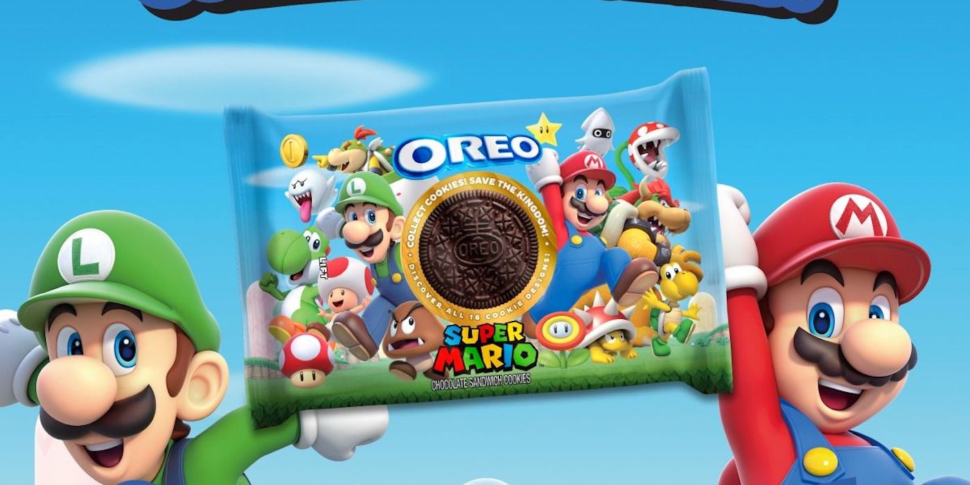 Here are the new interactive Super Mario OREO cookies