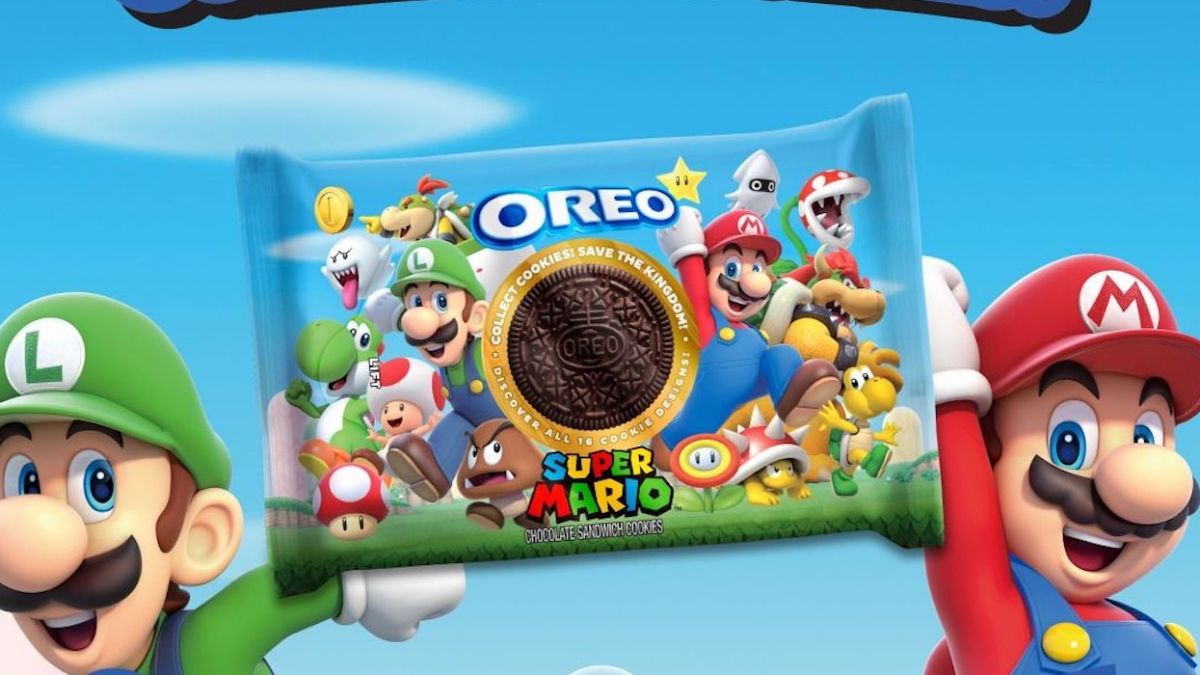 Super Mario OREO cookies