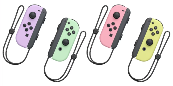 Nintendo pastel Joy-Con