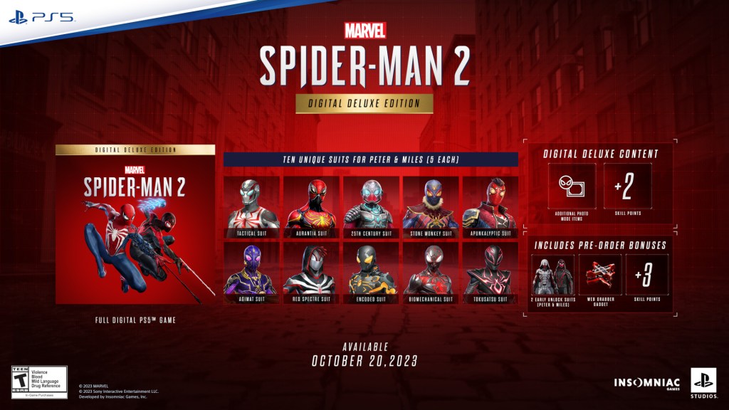 Spider-Man 2 preorder-collectors edition-more