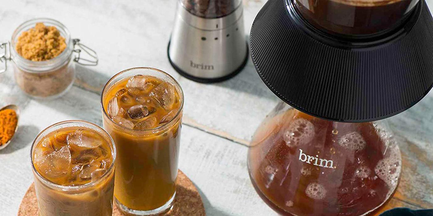 Brim's Smart Valve cold brew coffee maker keeps your morning fuel ready