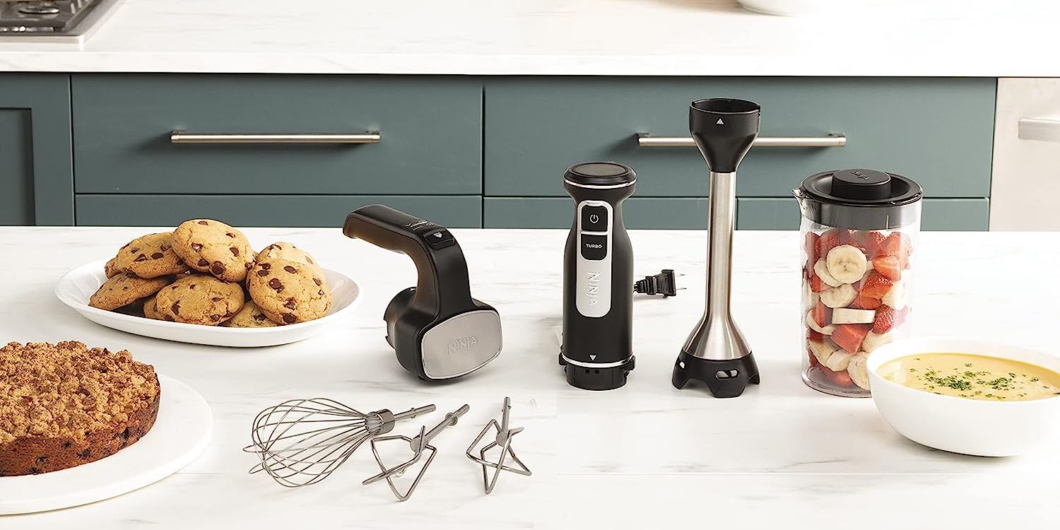Ninja's immersion blender + hand mixer readies you for baking
