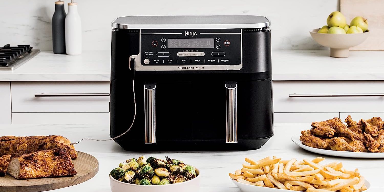 Save $120 on Ninja's 10-qt. 6-in-1 dual-basket air fryer for