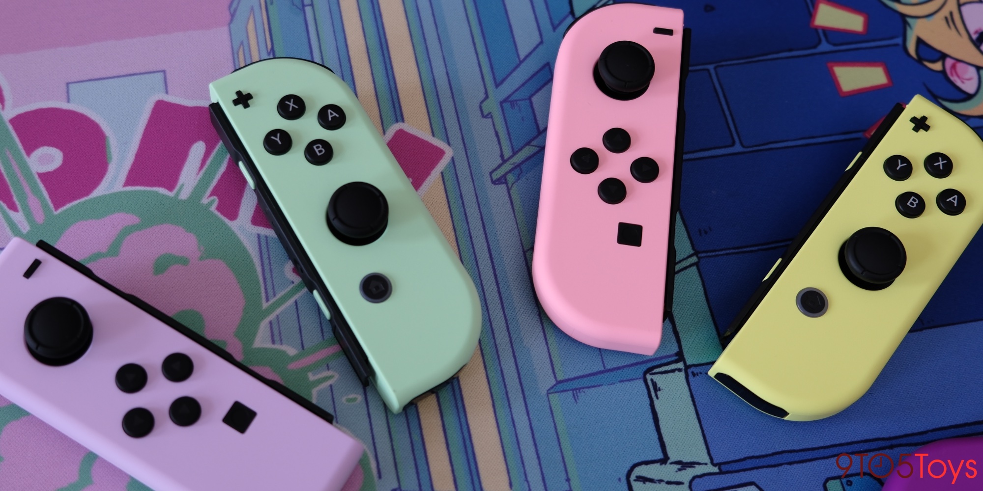 Pastel JoyCon designs from Nintendo bring summer to your Switch