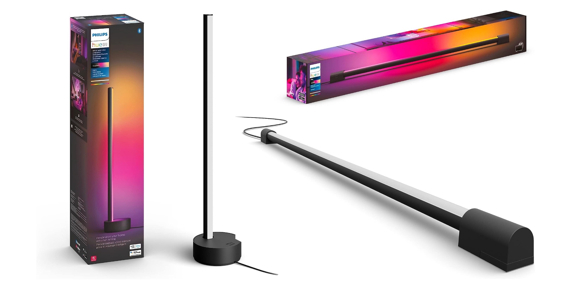 Philips Hue's Gradient lamps with addressable RGB lighting now on