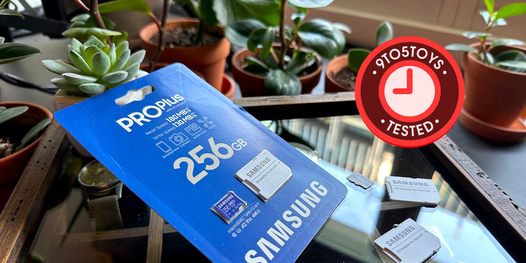 128GB PRO Plus microSDXC Card w/ Reader
